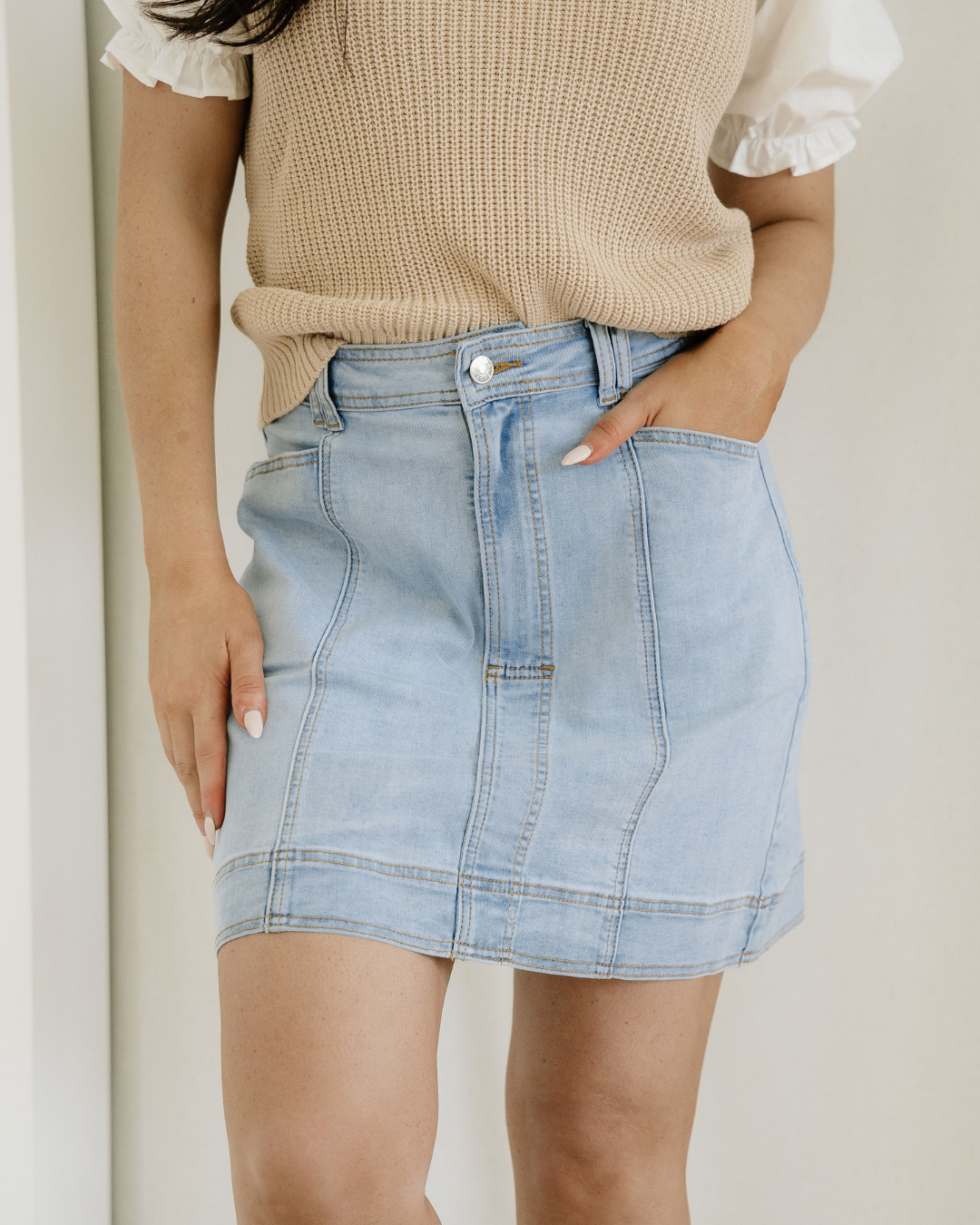 Juliet Mini Skirt with Pockets