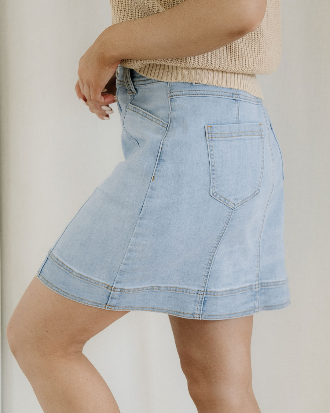 Juliet Mini Skirt with Pockets