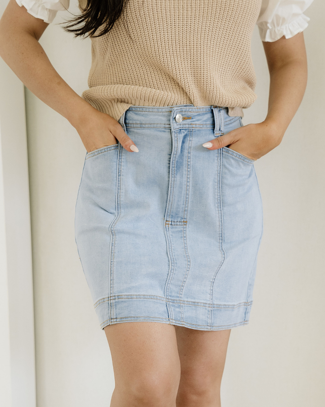 Juliet Mini Skirt with Pockets