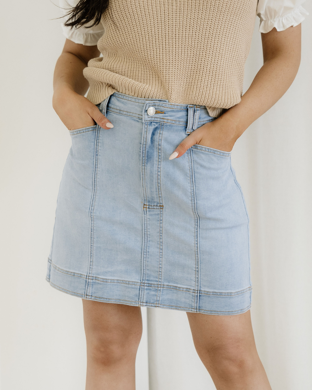 Juliet Mini Skirt with Pockets